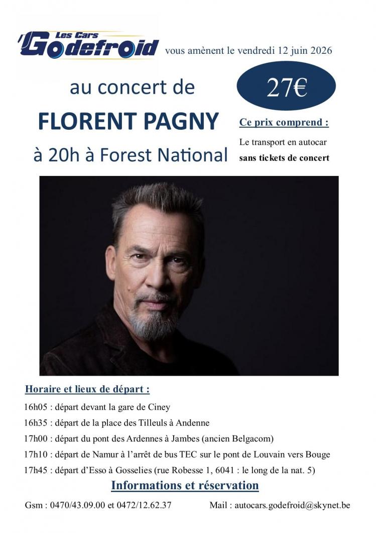 Florent pagny concert 12 juin 2026 1