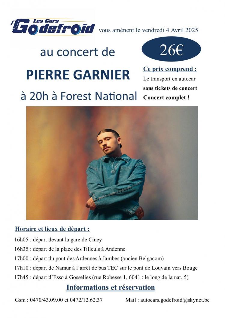 Pierre garnier concert 4 avril 2025 1